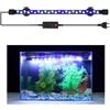 Luce di striscia LED per acquario Luce blu e bianca Lampada per acquario con