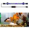 Luce di striscia LED per acquario Luce blu e bianca Lampada per acquario con