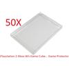 50 X Ps2 Xbox Wii Game Cube Wiiu Protector Game Custodia Protettiva Anti UV