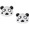 AMEN Orecchini Bambina Panda Argento Amen Regalo 5-10 Anni Animali JEPAB