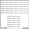 SONETH KIT 12 BARRE LED TV PER SAMSUNG UE48J5200 UE48J5200AK UE48J5200AKXXU
