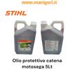 STIHL Olio STIHL BIO plus lubrificante protettivo per catena motosega Tanica 5 litri