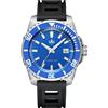 PHOIBOS Leviathan PY032B Orologio Uomo Diver Blue Rubber 500M Water Resistant