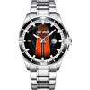 Stilecorse Orologio da polso in Acciaio per amanti Harley&Davidson Heritage Stripe Moto