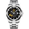Stilecorse Orologio da polso in Acciaio per amanti Renault Sport GT Carbon Megane RS Clio