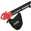 Excel ASPIRATORE SOFFIATORE ARIA ELETTRICO A MANO PORTATILE SOFFIA ASPIRA FOGLIE SACCO