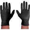 Spontex Guanti Spontex una volta Black Protect - Extra resistente agli strappi in nero, misura M, 2 pezzi (2 x 20 pezzi)