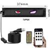 Scrolling RGB LED Car Window Sign 16x64 Panel USB App Programmable