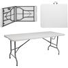 IZTOSS Tavolo pieghevole rettangolare da esterno 180x70x74cm Tavolo da picnic