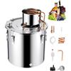 VEVOR Distillatore di Alcool 50 L Distillatore di Alcool Acqua in Acciaio Inox