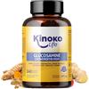 Kinoko life Glucosamina e Condroitina 240 Capsule con MSM Collagene marino Acido Ialuronico