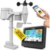 NATIONAL GEOGRAPHIC Stazione meteo wireless con sensore da esterno WLAN centralina meteo a colori