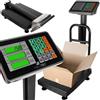 BILANCIA DIGITALE ELETTRONICA PROFESSIONALE DA 150 KG CON DISPLAY INDUSTRIALE