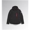 Diadora Giacca Softshell Diadora Utility x Ducati Corse Lavoro Antivento Nero Taglia M