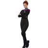 SMIFFYS Star Trek Voyager, uniforme comando, Rosso granata, Tuta, stemma delta e insegne di rango Halloween
