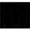 Indesit IS F 18Q60 NE Piano cottura a induzione 60cm, 4 zone, comandi +/-