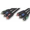 Pro Signal SEGNALE PRO - 3x RGB Phono (RCA) maschio a 3x cavo maschio, 15 cm nero