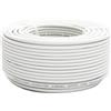 PremiumX Premium X cavo satellitare mini coassiale da 25m in bianco Extra sottile con Ø