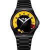 Stilecorse Orologio da Polso Nero in Acciaio con Contagiri Renault Sport RS Clio 2.0 Race