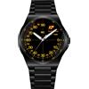 Stilecorse Orologio da Polso con Contagiri Lancia Delta HF 16V Integrale Nero in Acciaio