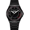 Stilecorse Orologio da Polso Nero in Acciaio con Contagiri Audi S Virtual Cockpit Sport