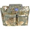 Aqua di Mare BORSA MARE RIB STOP QUADRATA IBISCUS METAL 100% PL AQUA DI MARE