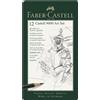 Faber-Castell 119065 Castell 9000 Matite Set di 12 Gradazioni da Hb a 8B Matite in Grafite Per