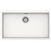 SCHOCK - Lavello Cucina 'LAHTIi N100XLU Bianco Assoluto, 738x438 | interno vasca 700X400; Lavello 1 Vasca Cristalite; Abbinabile con Miscelatori; Piani Cottura e Forni