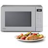 Panasonic NN-GT66QMEPG 31L Forno a Microonde Combi Grill, 1000W, Cottura Combinata, 7 Livelli di Potenza, Turbo Defrost, LED, Piatto Rotante, Argento