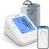 yuwell Smart Misuratore di Pressione Arteriosa da Braccio con Bluetooth, Sfigmomanometro per l'Uso Domestico | Bracciale Grande, Batteria Ricaricabile, App for iOS & Android (YE650AR)