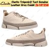 Clarks Trigenic2 Tact Vera Pelle Grigio Combi 26187358 UK 4-13