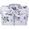 Aqua di Mare BORSA MARE RIB STOP QUADRATA IBISCUS METAL 100% PL AQUA DI MARE