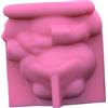 Simpatico vaso da fiori modello in silicone cemento cemento portapenne fioriera