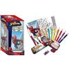 SPIDERMAN Pennarelli Astuccio Matite Set Cancelleria Cubo da 25 pz colori Spider