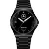 Stilecorse Orologio da Polso Nero in Acciaio Fan Art Mercedes Benz Professional AMG Sport