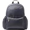 Baggallini Zaino da donna Essential per laptop, Grigio antracite, Taglia unica
