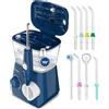 Boston Tech Aquapik 100 Idropulsore dentale professionale Water Flosser con 9 Ugelli
