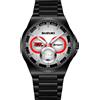 Stilecorse Orologio da Polso Nero in Acciaio Fan Art Suzuki Sport Moto Track Master GSX-R