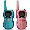 A2Z 4 Bambini Walkie 3KM Gamma 2-Way Radio Toy Voice Changer Apprendimento Gioco