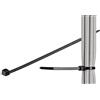 Goobay 17070 Fermacavo; nylon resistente alle intemperie nero - 150 mm; 3 6 mm