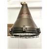 Lampada a sospensione da soffitto conica in rame opaco nautica in acciaio ino...