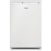 Whirlpool W55V1 112W - Frigorifero Monoporta 114 Litri, Libera Installazione, Sotto Tavolo, Statico, Classe E, Porta reversibile, Congelatore 13 L, Illuminazione LED - Bianco 84 x 54 x 59 cm (AxLxP)