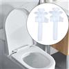 2x Viti per sedile WC Kit viti di ricambio per sedile WC Raccordi con dadi Viti
