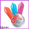 ONE Preservativi ONE Tattoo Touch 12pz Stimolanti Colorati a Coste 53mm SEXY SHOP
