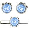 Giftshop UK United Nazioni Gemelli E Fermacravatta Set