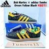 adidas Bob Marley × adidas Samba verde giallo nero KI8571 taglia uomo