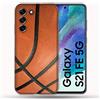 Cokitec Cover per Samsung Galaxy S21 FE / S21FE Sport Pallone Basket