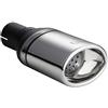 Ulter Sport Terminale scarico - Ovale 120x80mm - Lunghezza 120mm - Installazione ->50mm - Inox