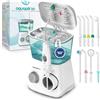 Boston Tech Aquapik 100 Idropulsore dentale professionale Water Flosser con 9 Ugelli