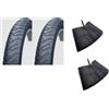 COPERTONI SLICK 20 X 3.0 BICICLETTA E BIKE 76 406 BICI FAT BIKE + CAMERE D'ARIA